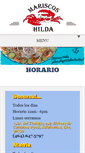 Mobile Screenshot of mariscoshilda.com
